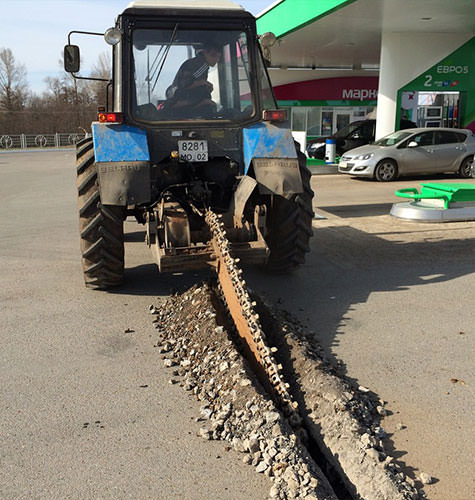 Аренда грунтореза в Волжском